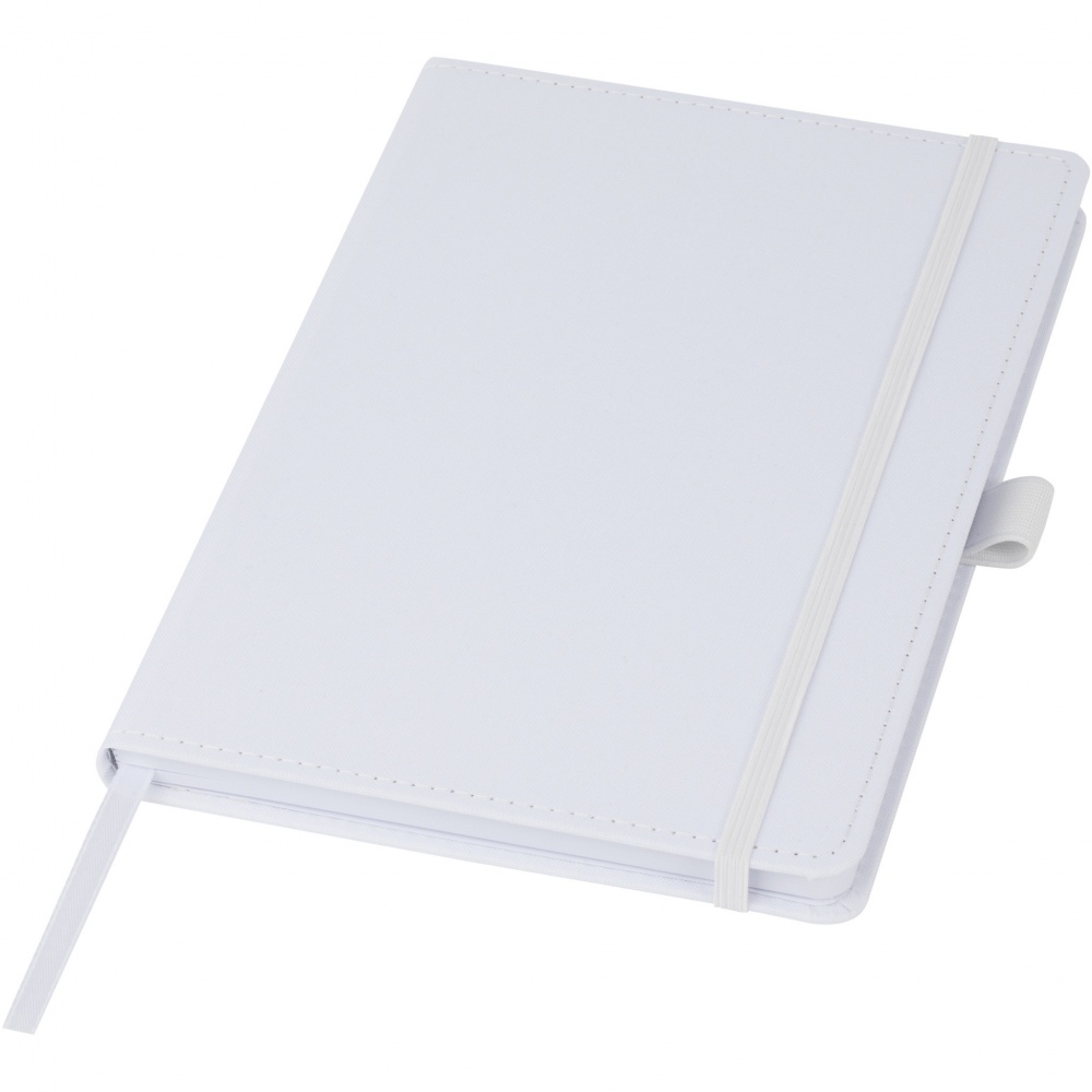 Logo trade advertising product photo of: Thalaasa ocean-bound plastic hardcover notebook