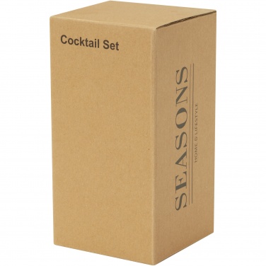 Logo trade promotional gifts image of: Gaudie recycled stainless steel cocktail shaker