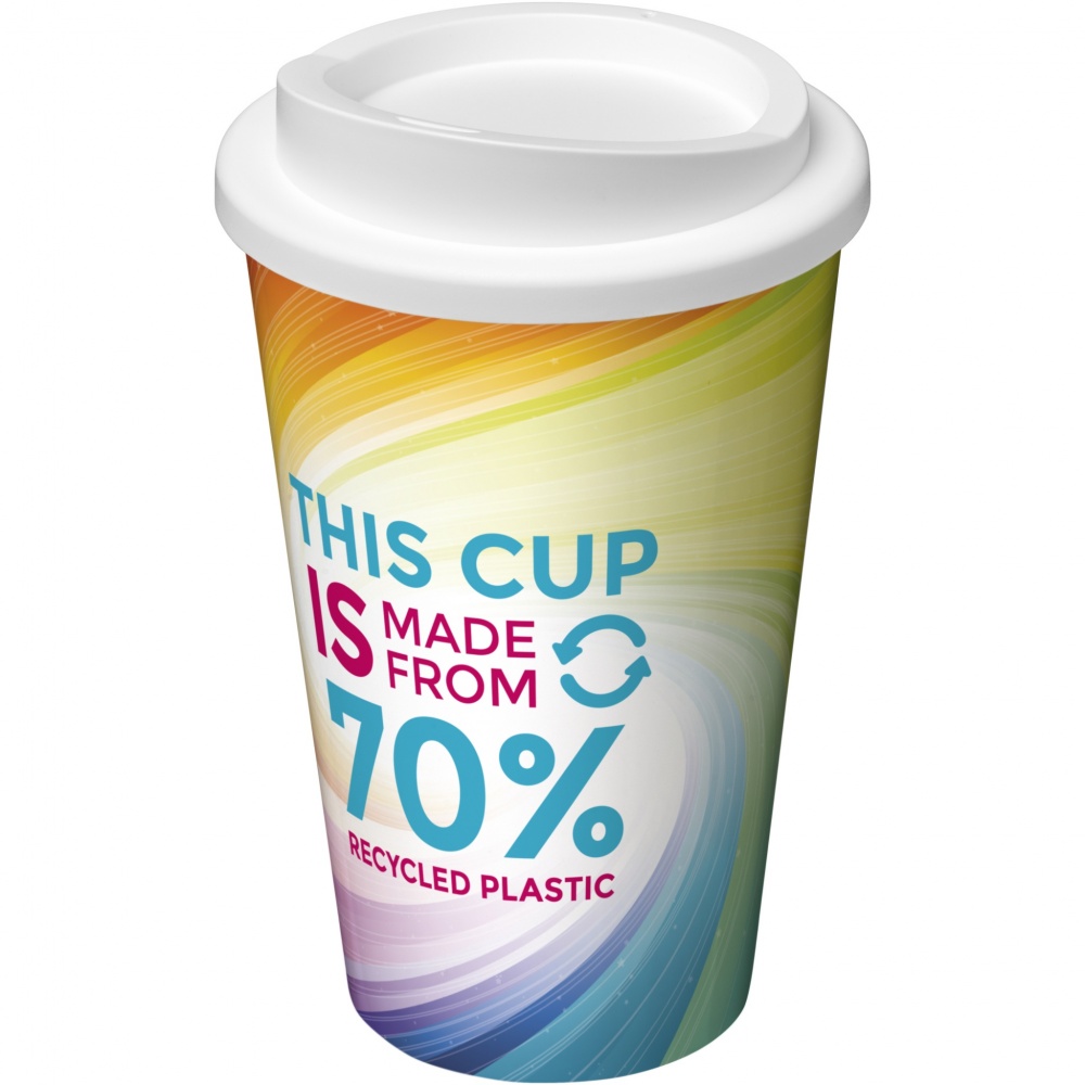 Logo trade promotional giveaways picture of: Brite-Americano® Eco 350 ml insulated tumbler