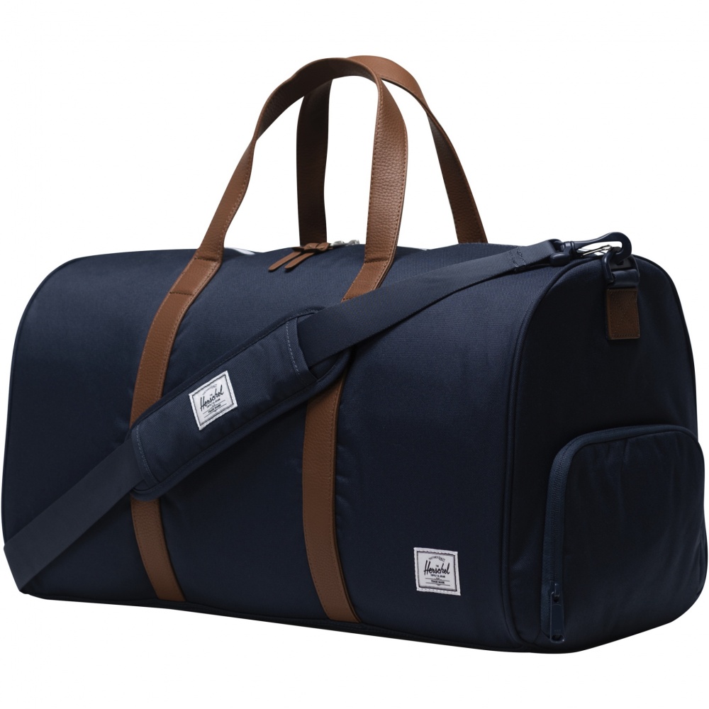 Logo trade corporate gifts image of: Herschel Novel™ recycled duffle bag 43L