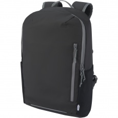 Aqua 15" GRS recycled water resistant laptop backpack 21L