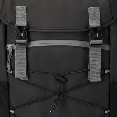 Logo trade promotional products picture of: Aqua 15.6" GRS recycled water resistant laptop backpack 23L