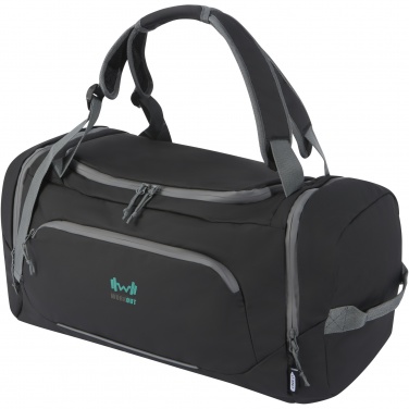 Logotrade corporate gift image of: Aqua GRS recycled water resistant duffel backpack 35L