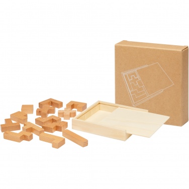 Logotrade advertising products photo of: Bark wooden puzzle