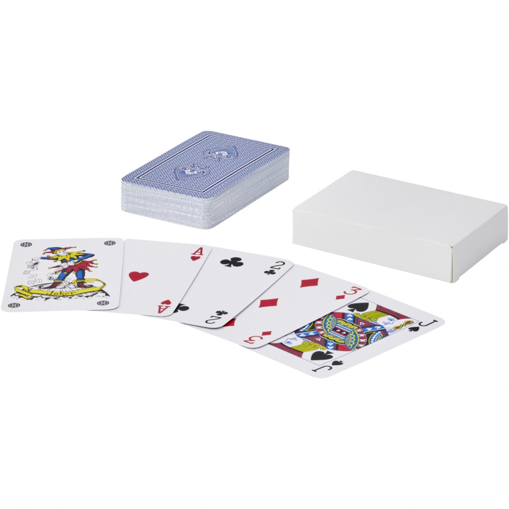 Logo trade business gift photo of: Ace playing card set