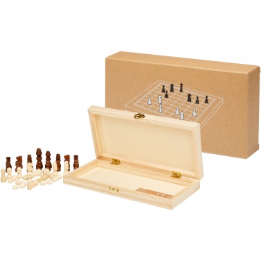 Logo trade advertising products image of: King wooden chess set