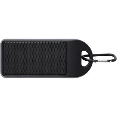 Logo trade promotional item photo of: Omni 3W IPX4 RCS recycled plastic Bluetooth® speaker