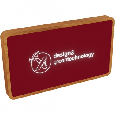 Logotrade promotional product picture of: SCX.design P36 5000 mAh light-up wireless power bank
