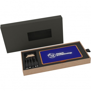 Logotrade promotional product picture of: SCX.design P36 5000 mAh light-up wireless power bank