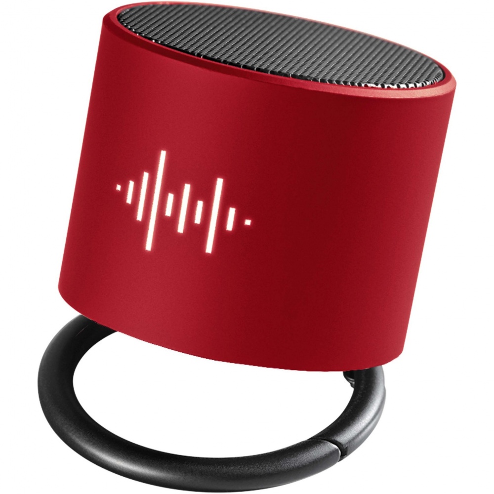 Logo trade promotional items picture of: SCX.design S26 light-up ring speaker
