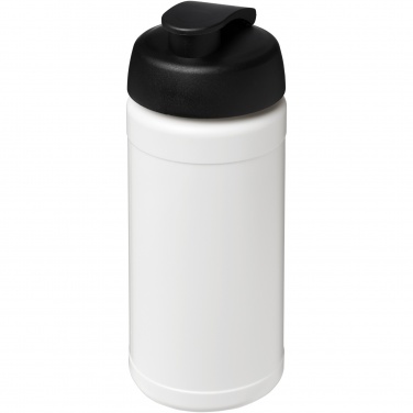 Logotrade advertising products photo of: Baseline 500 ml recycled sport bottle with flip lid