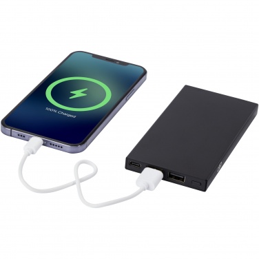 Logotrade promotional merchandise photo of: Connect 5000 mAh recycled aluminium power bank 