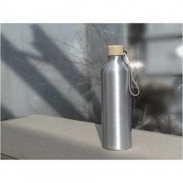 Logotrade promotional giveaways photo of: Malpeza 1000 ml RCS certified recycled aluminium water bottle