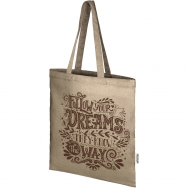 Logo trade advertising products image of: Pheebs 150 g/m² Aware™ recycled tote bag