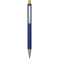 Cyrus recycled aluminium ballpoint pen (blue ink), Navy