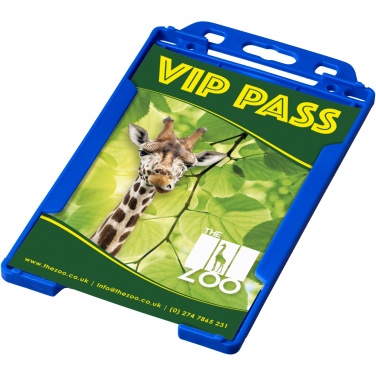 Logotrade promotional item image of: Pierre recycled plastic card holder 