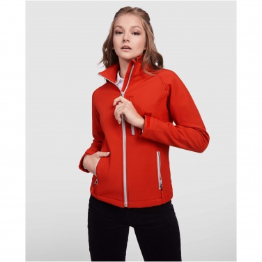 Logo trade promotional giveaways picture of: Antartida women's softshell jacket