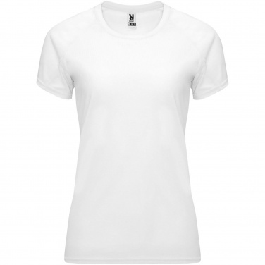Logo trade promotional gifts image of: Bahrain short sleeve women's sports t-shirt