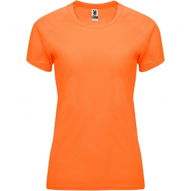 Logo trade promotional item photo of: Bahrain short sleeve women's sports t-shirt