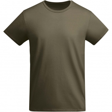 Logo trade promotional giveaways picture of: Breda short sleeve men's t-shirt