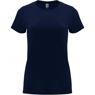 Logo trade corporate gifts image of: Capri short sleeve women's t-shirt