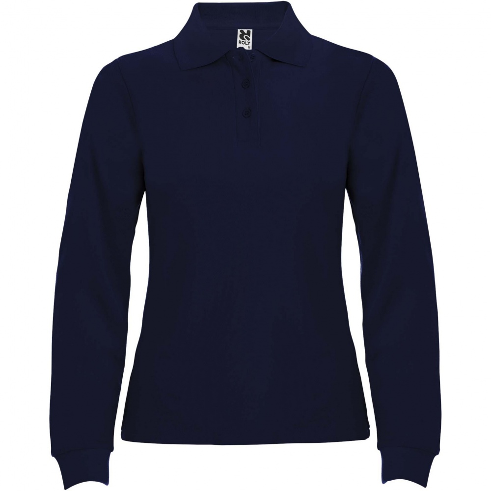 Logo trade corporate gift photo of: Estrella long sleeve women's polo