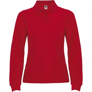 Logo trade promotional merchandise photo of: Estrella long sleeve women's polo