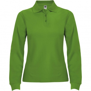 Logo trade promotional gifts image of: Estrella long sleeve women's polo