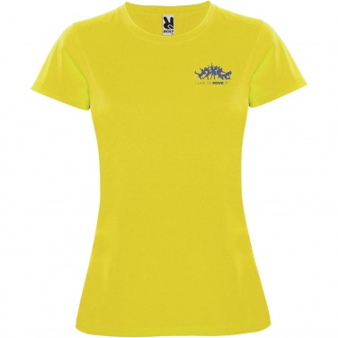 Logotrade business gift image of: Montecarlo short sleeve women's sports t-shirt