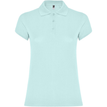 Logo trade corporate gifts image of: Star short sleeve women's polo