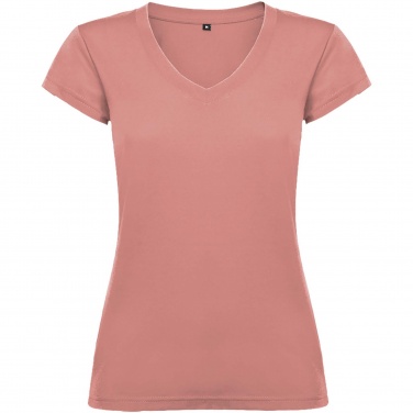 Logotrade corporate gift image of: Victoria short sleeve women's v-neck t-shirt