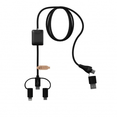 Logotrade promotional giveaway picture of: SCX.design C48 CarPlay 5-in-1 charging cable 