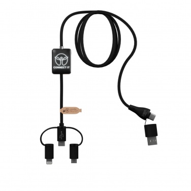 Logotrade advertising products photo of: SCX.design C48 CarPlay 5-in-1 charging cable 