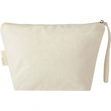 Logotrade promotional gifts photo of: Orissa 180 g/m² organic large accessory pouch 3L