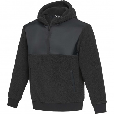 Logo trade promotional gifts image of: Evans unisex recycled sherpa fleece