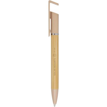 Logo trade promotional product photo of: Delfina phone holder pen