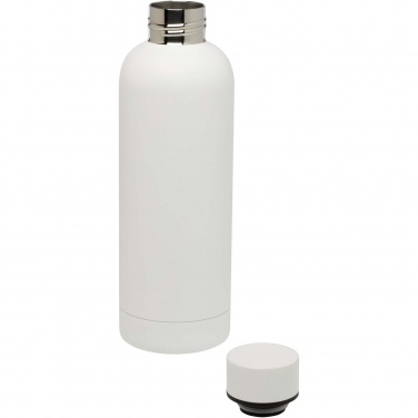 Logo trade promotional gifts picture of: Spring 500 ml RCS certified recycled stainless steel copper vacuum insulated bottle