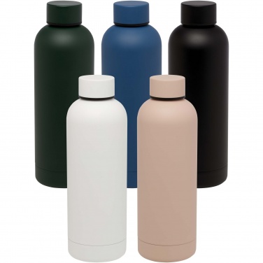 Logotrade promotional gift image of: Spring 500 ml RCS certified recycled stainless steel copper vacuum insulated bottle