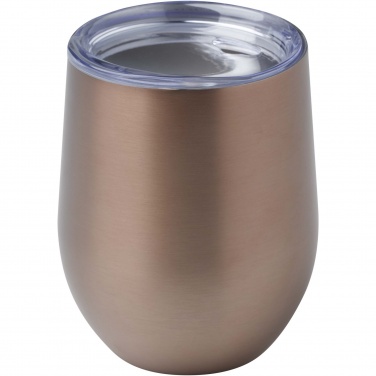 Logo trade advertising products image of: Corzo 350 ml RCS certified recycled stainless steel copper vacuum insulated cup