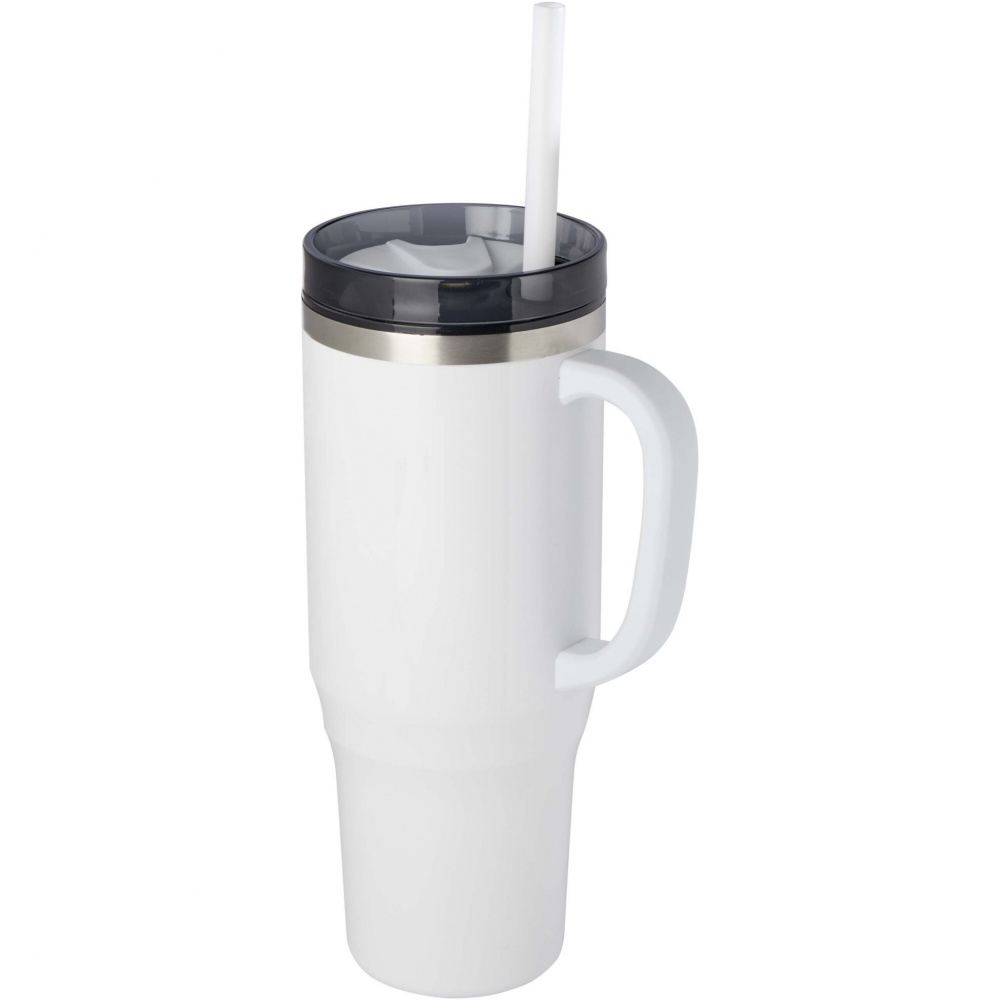 Logo trade corporate gift photo of: Melbourne 1200 ml RCS certified insulated tumbler with straw