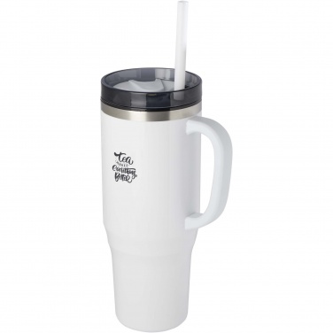 Logotrade advertising product image of: Melbourne 1200 ml RCS certified insulated tumbler with straw