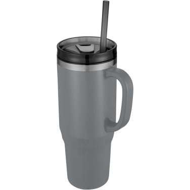 Logotrade promotional gift picture of: Melbourne 1200 ml RCS certified insulated tumbler with straw