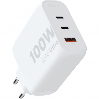 Logo trade advertising product photo of: Xtorm XEC100 GaN² Ultra 100W wall charger