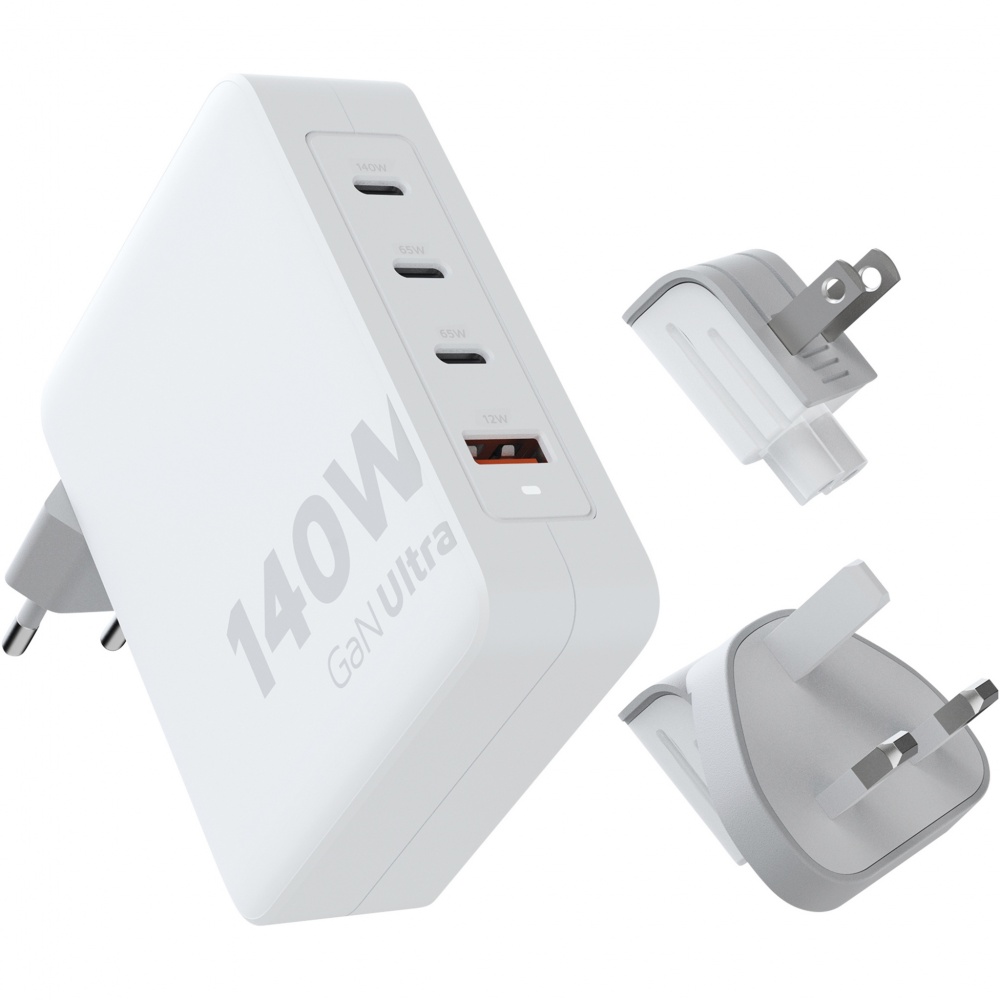 Logo trade promotional gift photo of: Xtorm XVC2140 GaN Ultra 140W travel charger with 240W USB-C PD cable