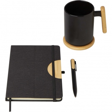 Logotrade promotional product picture of: Laura A5 hard cover notebook and ballpoint pen gift set