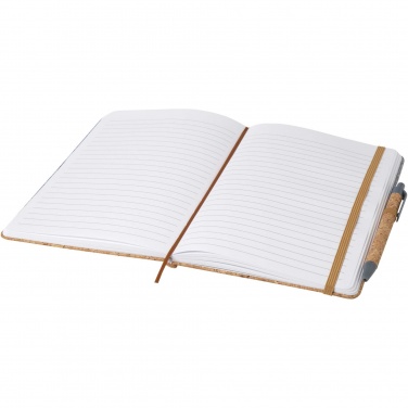 Logo trade promotional items image of: Veronica A5 hard cover notebook