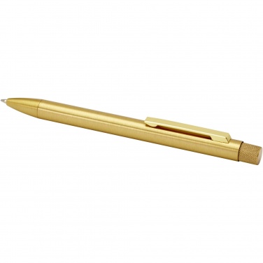 Logotrade promotional products photo of: Beatriz recycled brass ballpoint pen