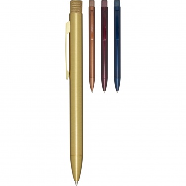Logotrade advertising product picture of: Beatriz recycled brass ballpoint pen