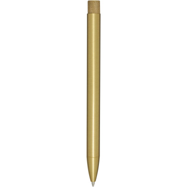 Logo trade corporate gift photo of: Beatriz recycled brass ballpoint pen