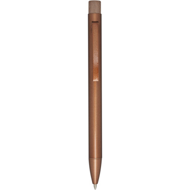 Logo trade advertising products image of: Beatriz recycled brass ballpoint pen